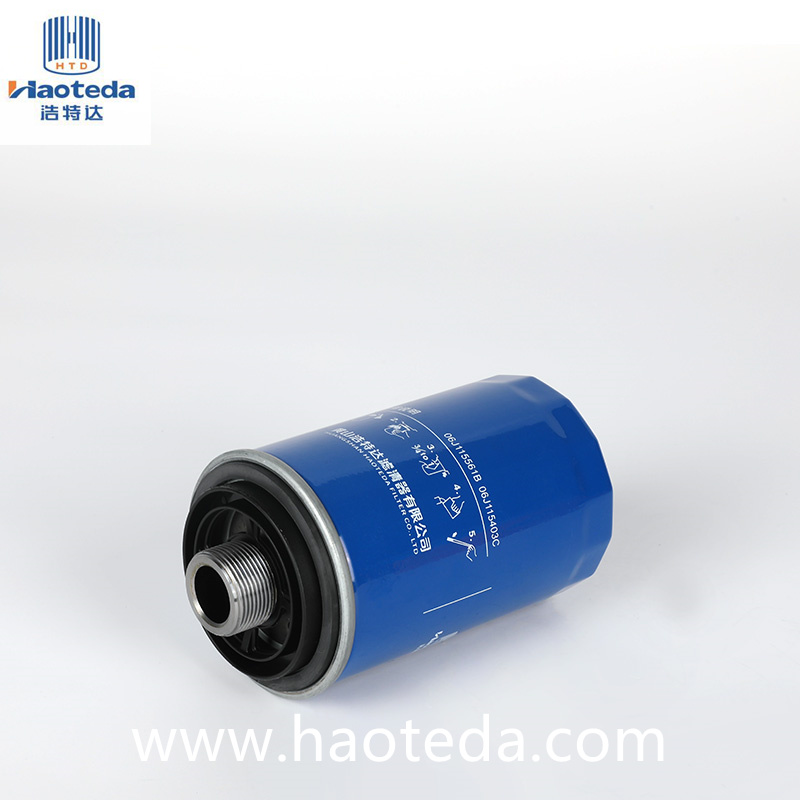 ชิ้นส่วนรถยนต์ OD 78mm Hiflo Metal Oil Filter 06J115561B ประสิทธิภาพสูง